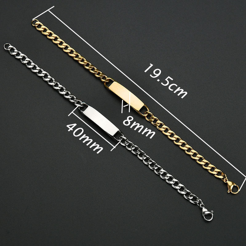 Fashion Geometric Bracelet [304 Stainless Steel Plating 18K Gold Plated]