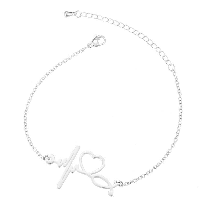 Electrocardiogram Bracelets [Stainless Steel]