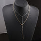 Link Chain Necklace [304 Stainless Steel,18K Gold Plated]