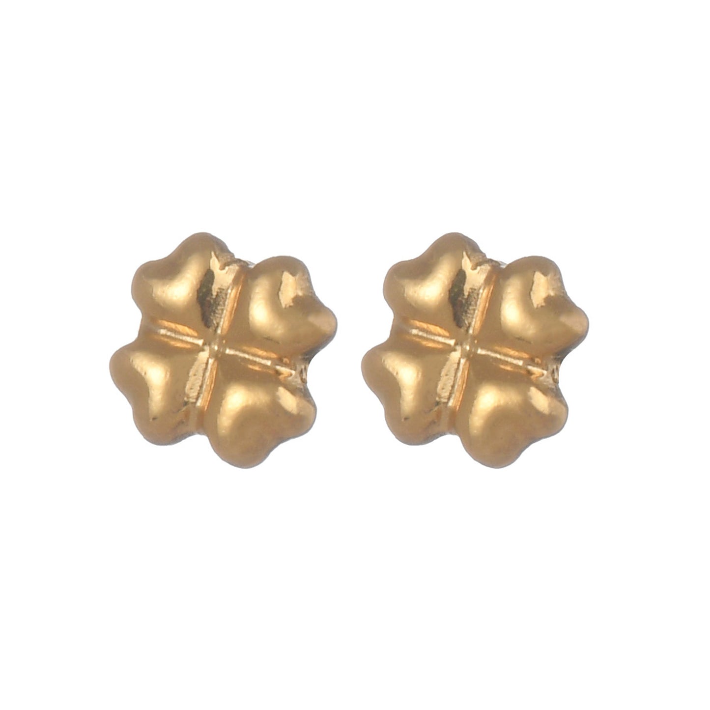 Pearl Gold Earrings [304 Stainless Steel]