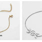 Fashion Shapes Chain Bracelet [201 Stainless Steel, 18K Gold Plated]