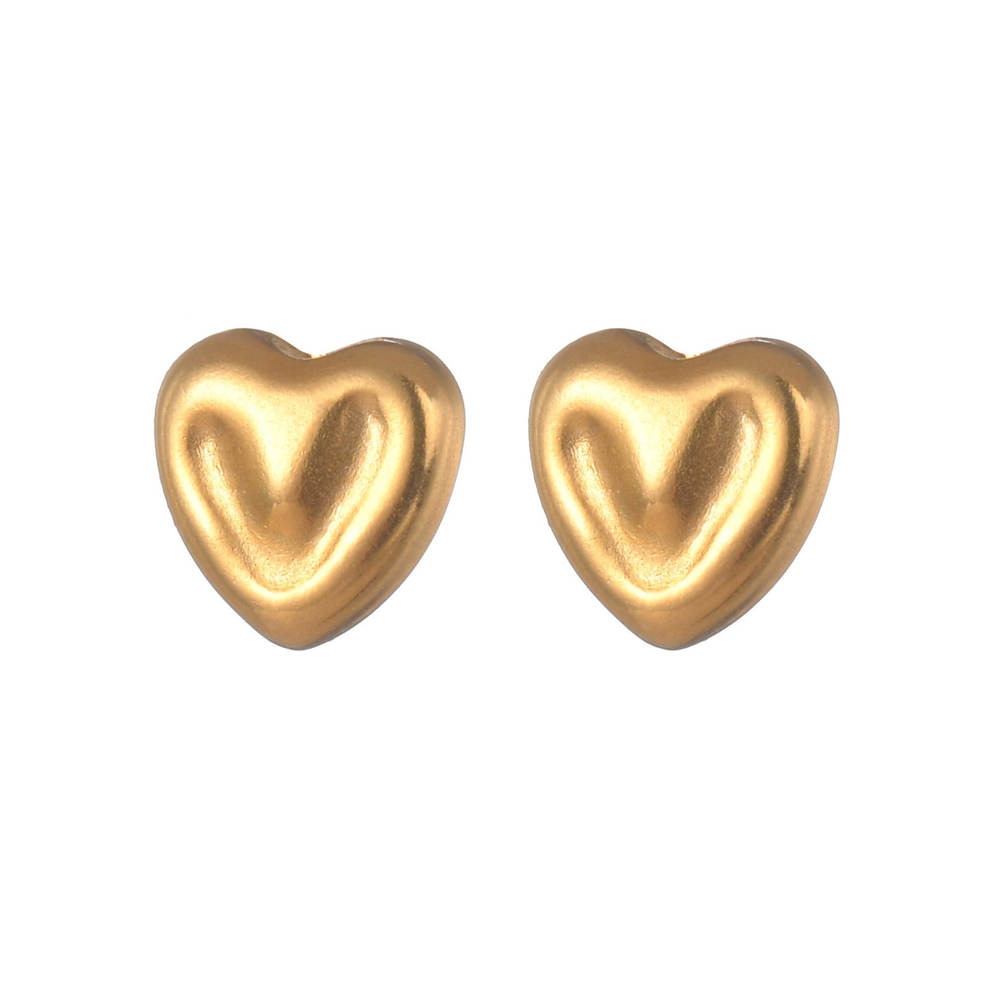 Pearl Gold Earrings [304 Stainless Steel]