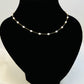 Elegant Pearl Necklace Necklace [Stainless Steel,24K Gold Plated]