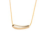 Casual Plating Solid Color Necklace [304 Stainless Steel,18K Gold Plated]