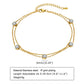 Mix Chain Anklet [201 Stainless Steel]