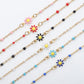 Bracelet de fleurs de marguerite [304 en acier inoxydable]