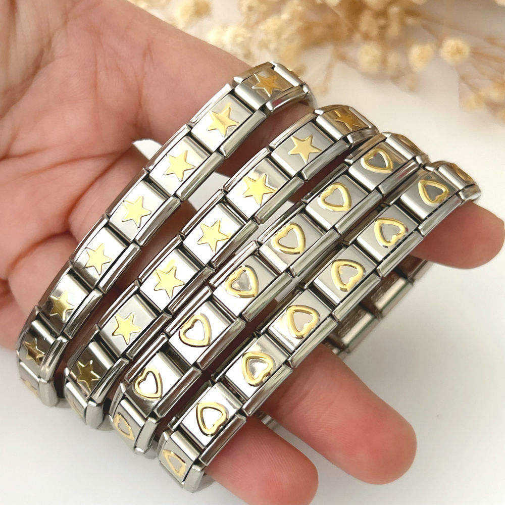 Metallic Bangle Bracelet[304 Stainless Steel]