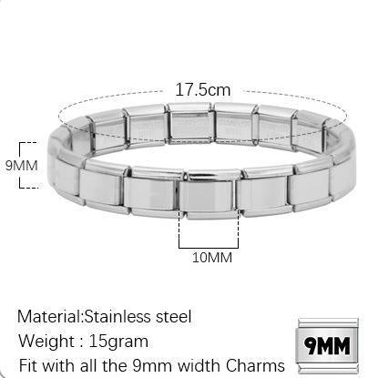 Metallic Bangle Bracelet[304 Stainless Steel]