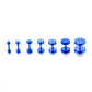 Men Ear Studs 1 Piece [Stainless Steel]