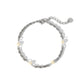 Basic Style Artificial Pearls Bracelet [304 Stainless Steel,18K Gold Plated]