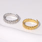 Wheat Ring [304 Stainless Steel 18K Gold Plated]