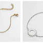 Fashion Shapes Chain Bracelet [201 Stainless Steel, 18K Gold Plated]