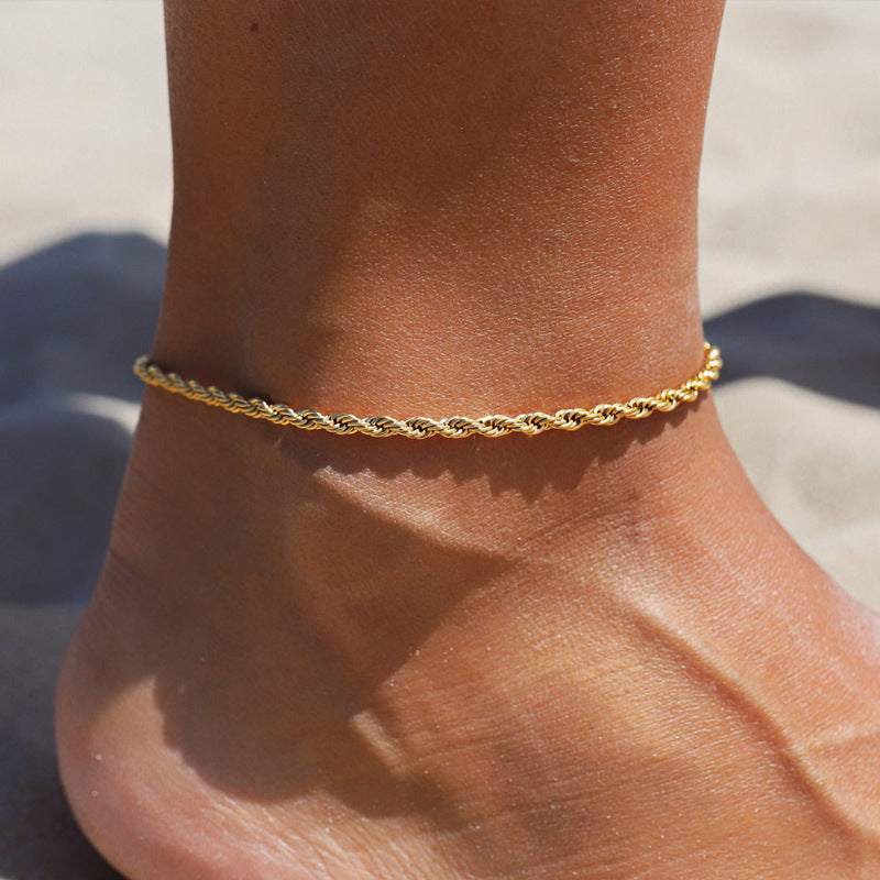 Chains Anklet [304 Stainless Steel]