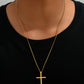 Commute Cross Necklace [304 Stainless Steel]