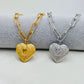 Heart Shape Necklace [304 Stainless Steel]