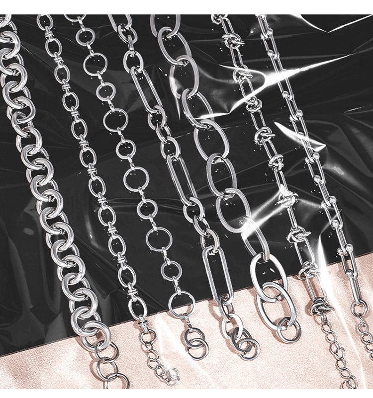 Retro Style Chains Bracelets [304 Stainless Steel]