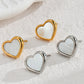 Mix Heart Designs Earrings [304 Stainless Steel]