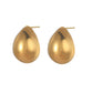 Pearl Gold Earrings [304 Stainless Steel]