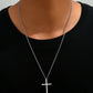 Commute Cross Necklace [304 Stainless Steel]