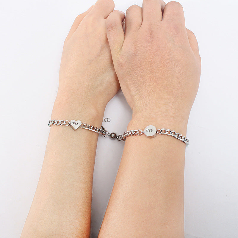 Friends Chain Bracelet [304 Stainless Steel]