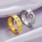 Moon Ring [304 Stainless Steel, 18K Gold Plated]