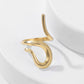 Fashion Snake Open Ring [Stainless Steel]