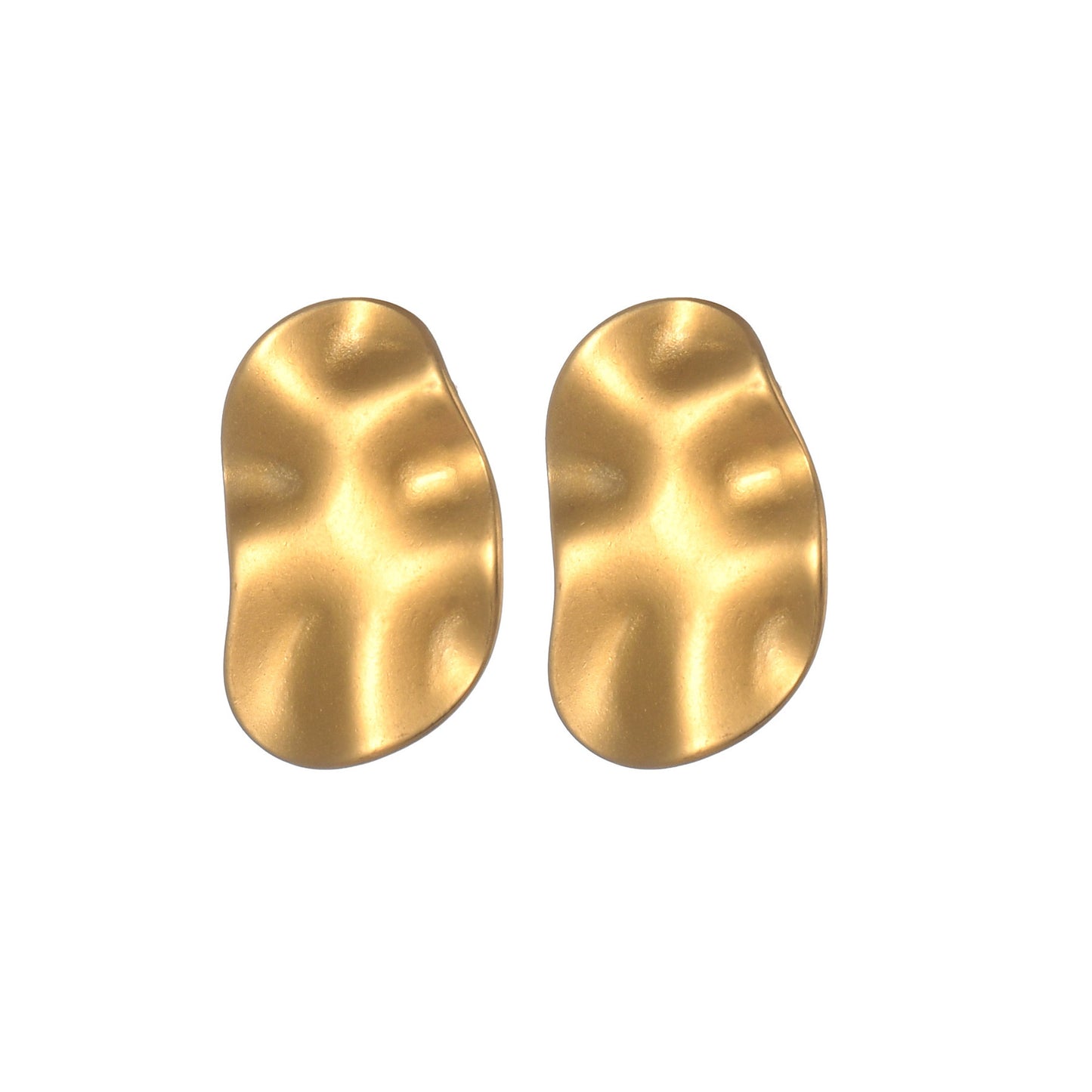 Pearl Gold Earrings [304 Stainless Steel]