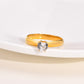 Heart Shape Zircon Ring [201 Stainless Steel]