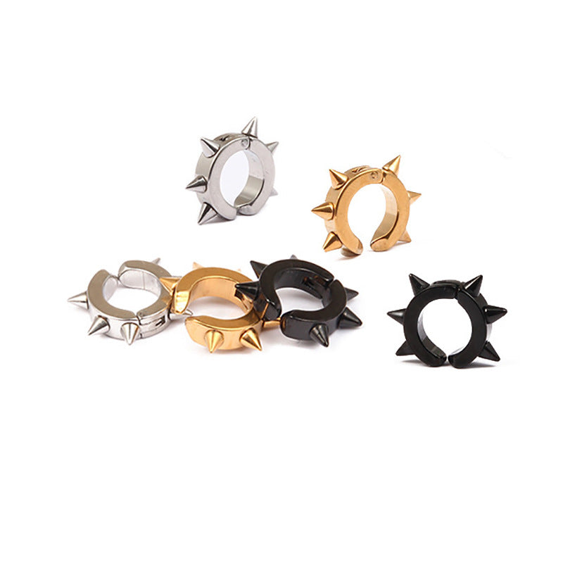 Punk Ear Studs 1 Piece [Stainless Steel]