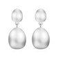 Oval Drop Earrings [304 Stainless Steel,18K Gold Plated]