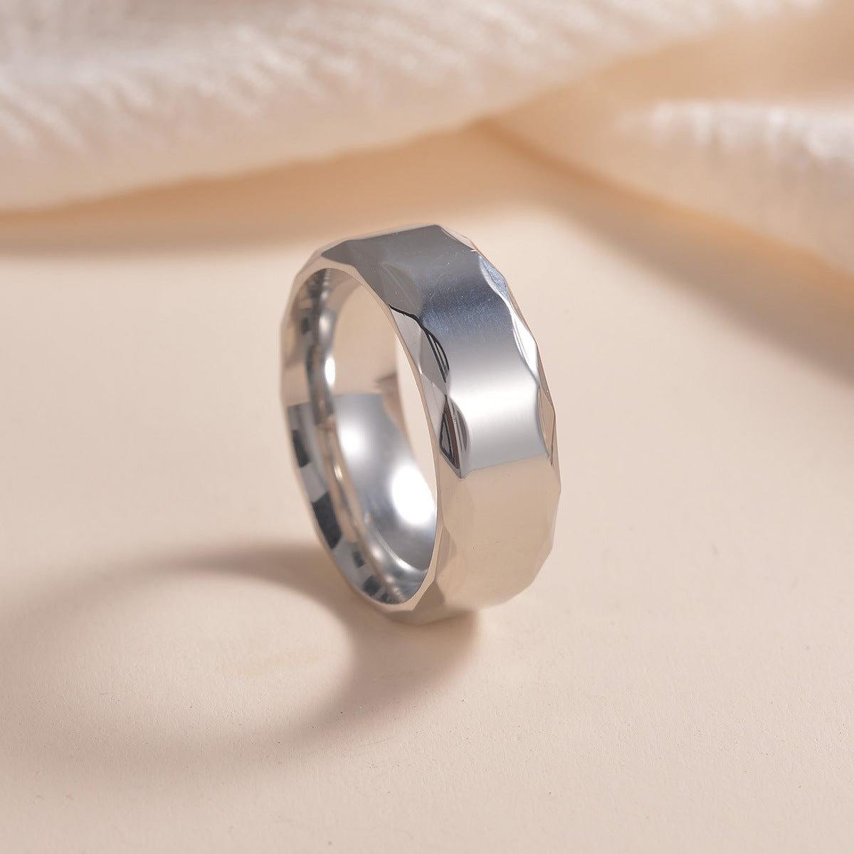 Modern Style Streetwear Geometric Ring [304 Stainless Steel]