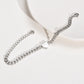 Heart Curb Chain Bracelet [201 Stainless Steel]