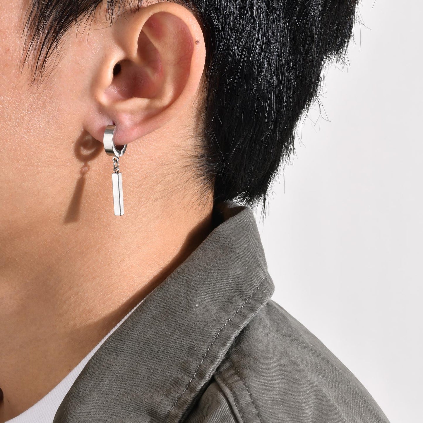 Dangling Earrings 1 Piece [Stainless Steel]