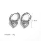 Star/Heart Shape Drop Earrings [304 Stainless Steel]