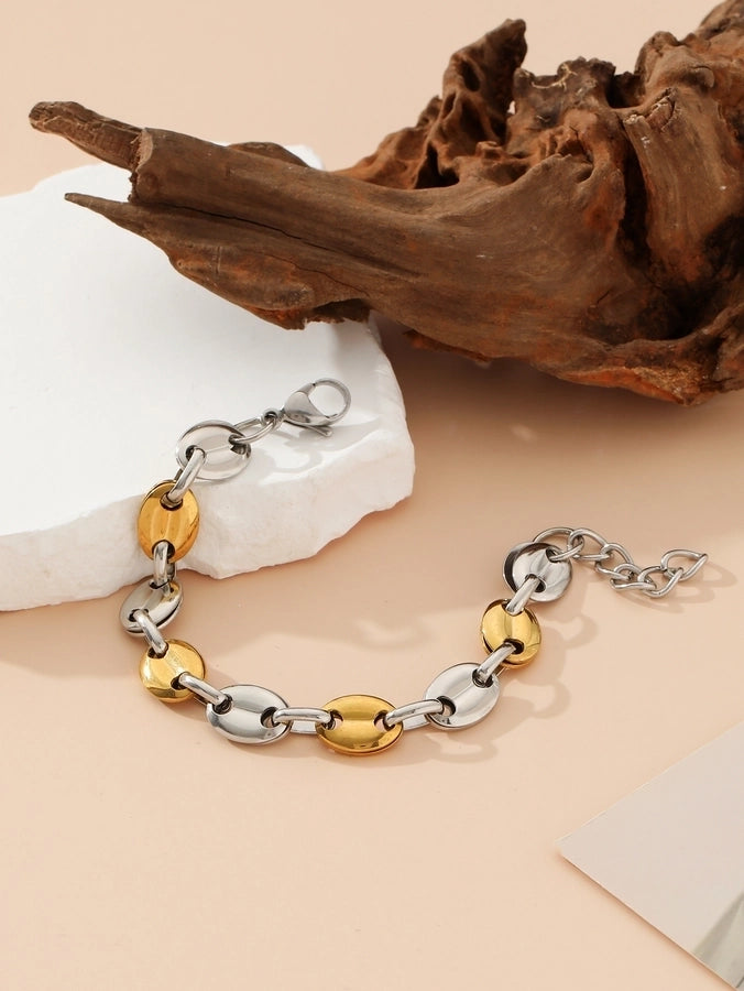 Pig nose Chain Bracelet [304 Stainless Steel]