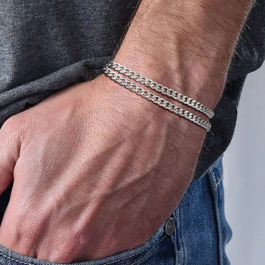 Double Chain Bracelet [304 Stainless Steel]