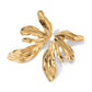 Flower Wings Earrings [304 Stainless Steel,18K Gold Plated]