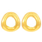 Mix Designs Earrings [304 Stainless Steel, 18K Gold Plated]