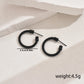 C Shape Twist Earrings [201 Stainless Steel]