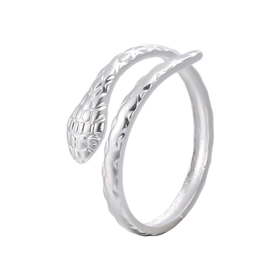 Snake Open Ring [Stainless Steel]