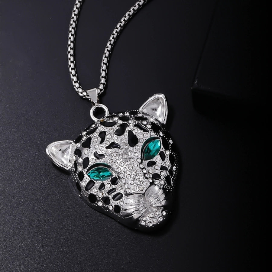 Leopard Neklace [304 Stal nierdzewna, miedź]