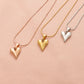 Heart Pendant Necklace [304 Stainless Steel]