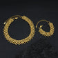 Retro Chain Bracelet/Necklace [304 Stainless Steel,18K Gold Plated]