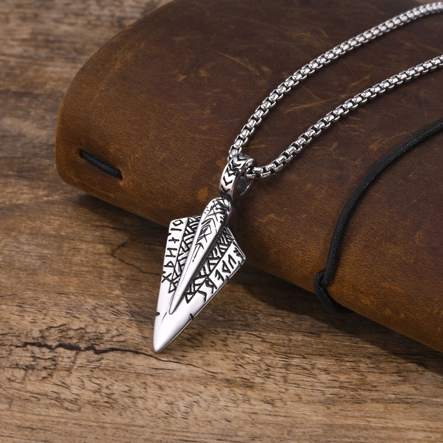 Arrow Pendant Necklace [304 Stainless Steel]