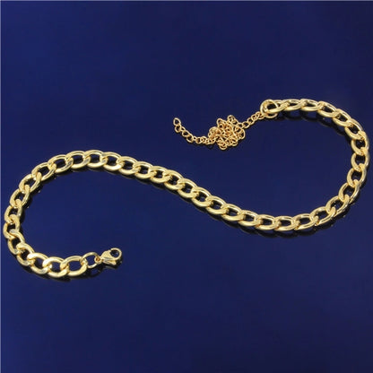 Curb Chain Anklet [304 Stainless Steel]