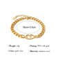 Bracciali zirconi a catena [acciaio inossidabile 304]