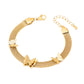 Butterfly Chain Bracelet [304 Stainless Steel, 18K Gold Plated]