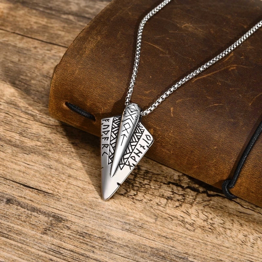 Arrow Pendant Necklace [304 Stainless Steel]