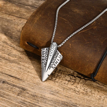 Arrow Pendant Necklace [304 Stainless Steel]