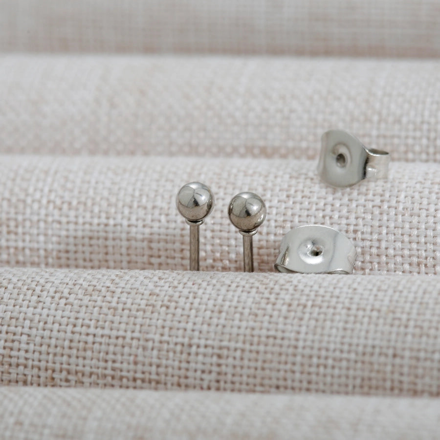 Ball  Ear Studs [304 Stainless Steel]